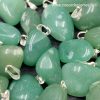 pendentif en aventurine verte