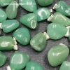 Pendentif en aventurine verte "en pierres roulées" – Image 3