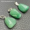 Pendentif en aventurine verte "en pierres roulées" – Image 4