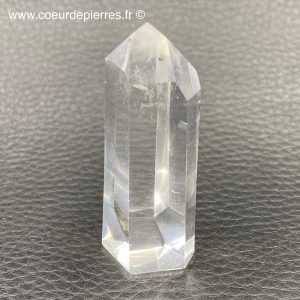 Prisme de cristal de roche du Brésil (réf cr48)