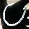 Bracelet en Angélite du Pérou "perles 4 mm" – Image 2