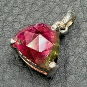 Pendentif en Tourmaline Melon d'eau