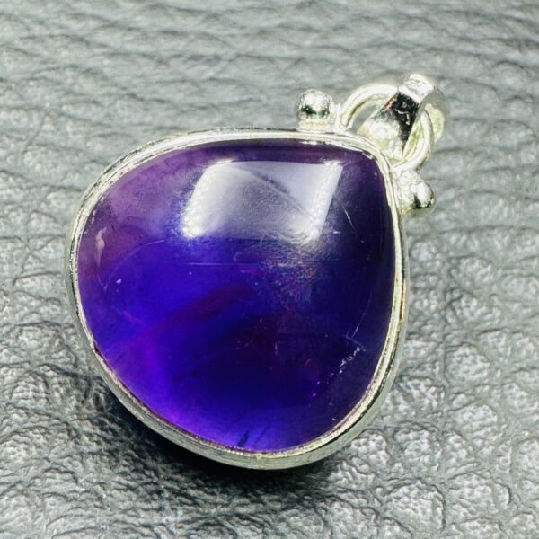 Pendentif en améthyste du Brésil (réf pa18) – Image 2