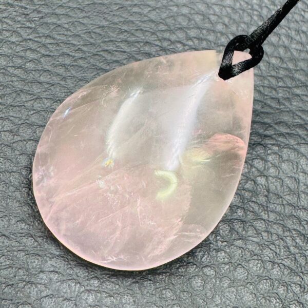 Pendentif en Quartz Rose