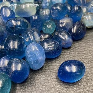 Fluorite bleue naturelle “petit galet”