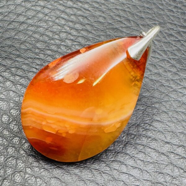 Pendentif En Cornaline