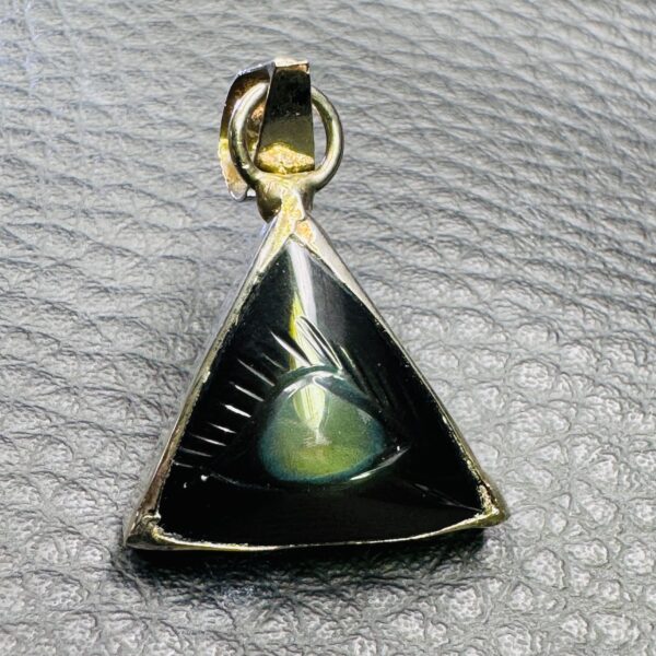 Pendentif Obsidienne Oeil Celeste