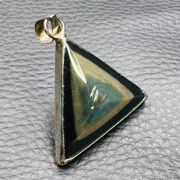 Pendentif Obsidienne Oeil Céleste « suprême » Mexique (réf ooc44) – Image 2