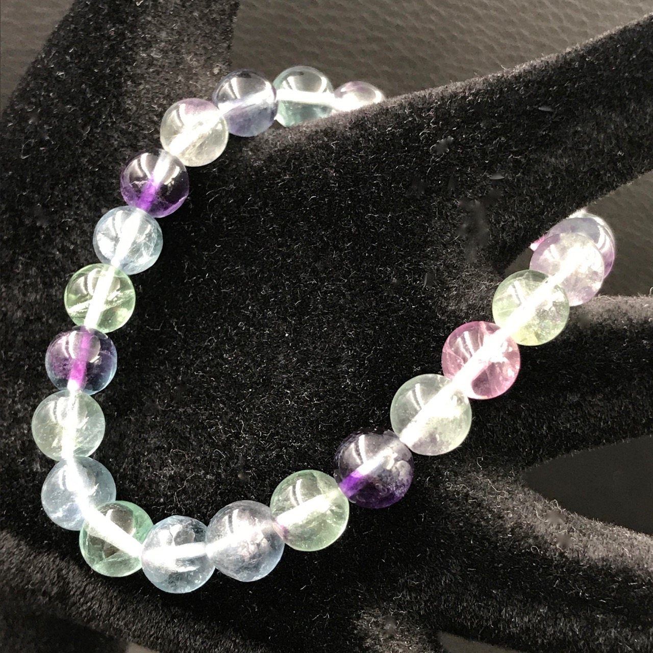 Bracelet en fluorite de Chine “perles 8mm”