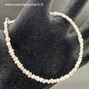 Bracelet en diamants blanc brut d’Australie (réf bd3)