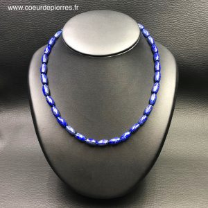 Collier en lapis lazuli d’Afghanistan (réf cll1)