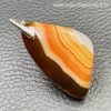 Pendentif en cornaline de Madagascar (réf co11) – Image 2