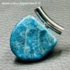 Pendentif en apatite bleue de Madagascar (réf pab6) – Image 3
