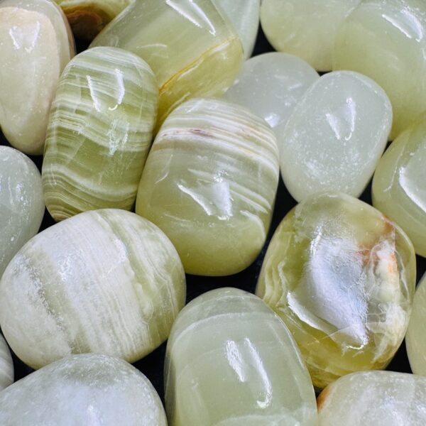 Aragonite Verte du Pérou "Pierres roulées" – Image 3