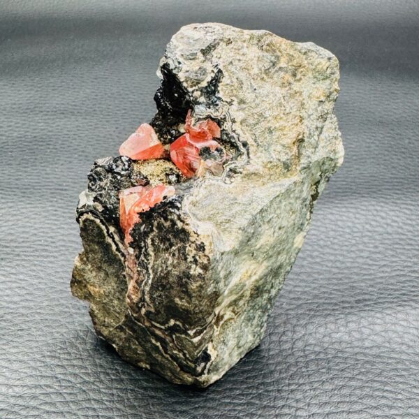 Rhodochrosite, mine Uchucchacua, Lima, Pérou (réf rg14) – Image 3
