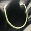 Bracelet en grenat vert de Madagascar "perles facettés de 2mm" – Image 5