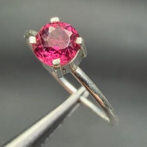 Bague en Tourmaline Rubellite