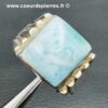 Bague en Larimar de République Dominicaine (réf blar14) – Image 3