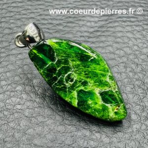 pendentif en chrome diopside