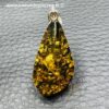 Pendentif en Ambre Verte