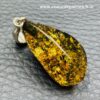 Pendentif en ambre verte de la mer Baltique (réf pa19) – Image 3