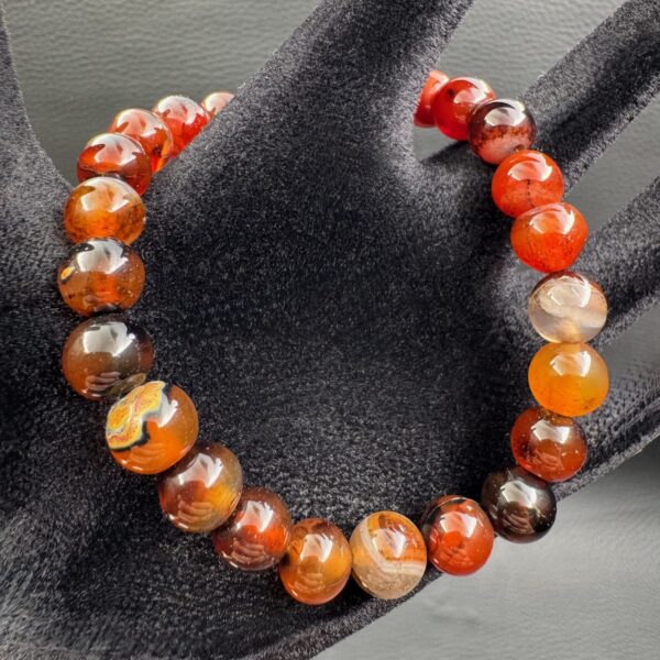 Bracelet en cornaline