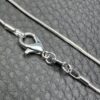 Chaine en Argent 925m/l de 60cm "maille serpent" (ref ch3) – Image 3