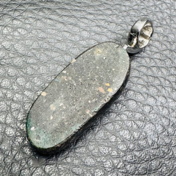 Pendentif en Opale Noire Matrix d’Honduras (réf poh11) – Image 4