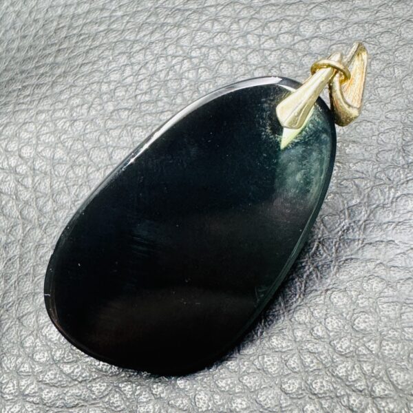 Pendentif Obsidienne Oeil Céleste du Mexique (réf ooc41) – Image 4
