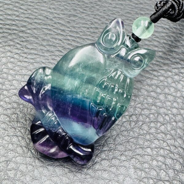 Pendentif en Fluorite de Chine (réf f17) – Image 2