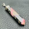 Pendentif en Rhodonite de Madagascar (réf rd6) – Image 2