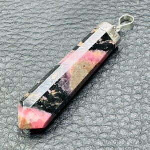Pendentif en Rhodonite