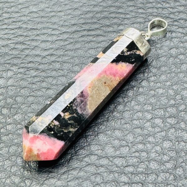 Pendentif en Rhodonite
