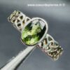 Bague en Moldavite de Republique Tchèque "Taille 57" (réf bmo1) – Image 2
