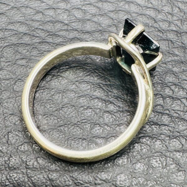 Bague en Tourmaline Bleue "Taille 53" (réf bat22) – Image 7