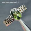 Bague en moldavite