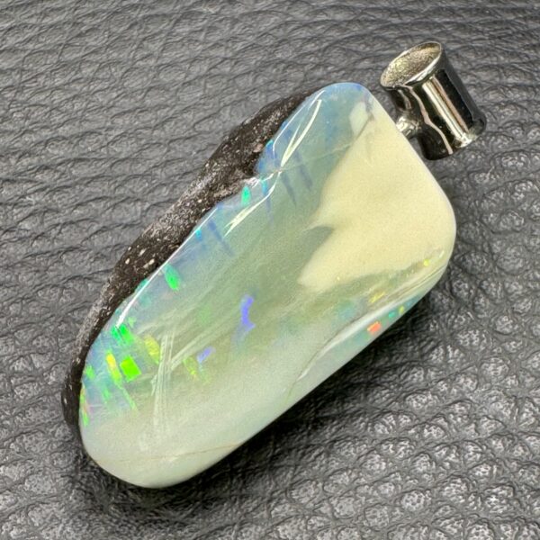 Pendentif en Opale Noire d'Honduras (réf poh14) – Image 6