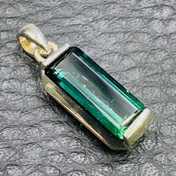 Pendentif en Tourmaline Bleue du Brésil (réf pti3) – Image 2
