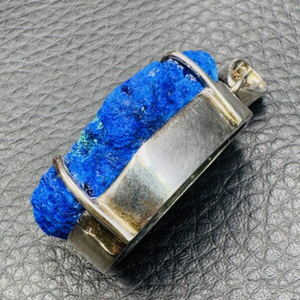 Pendentif en Azurite "Cristallisée"(réf az3) – Image 4