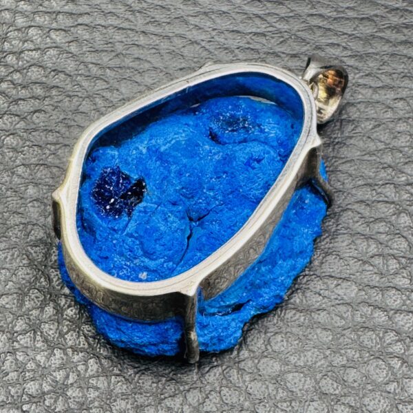 Pendentif en Azurite "Cristallisée"(réf az3) – Image 5