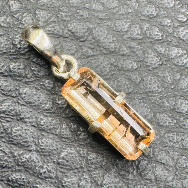 Pendentif en Topaze Impériale (réf top19) – Image 2