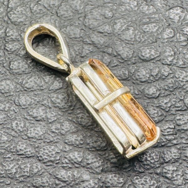 Pendentif en Topaze Impériale (réf top19) – Image 3