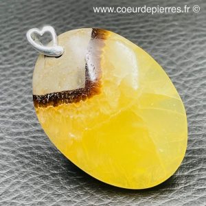 Pendentif septaria de Madagascar « grand modèle » (réf pse9)