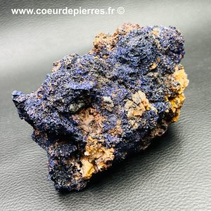 Azurite cristallisé du Maroc  (réf azm9)