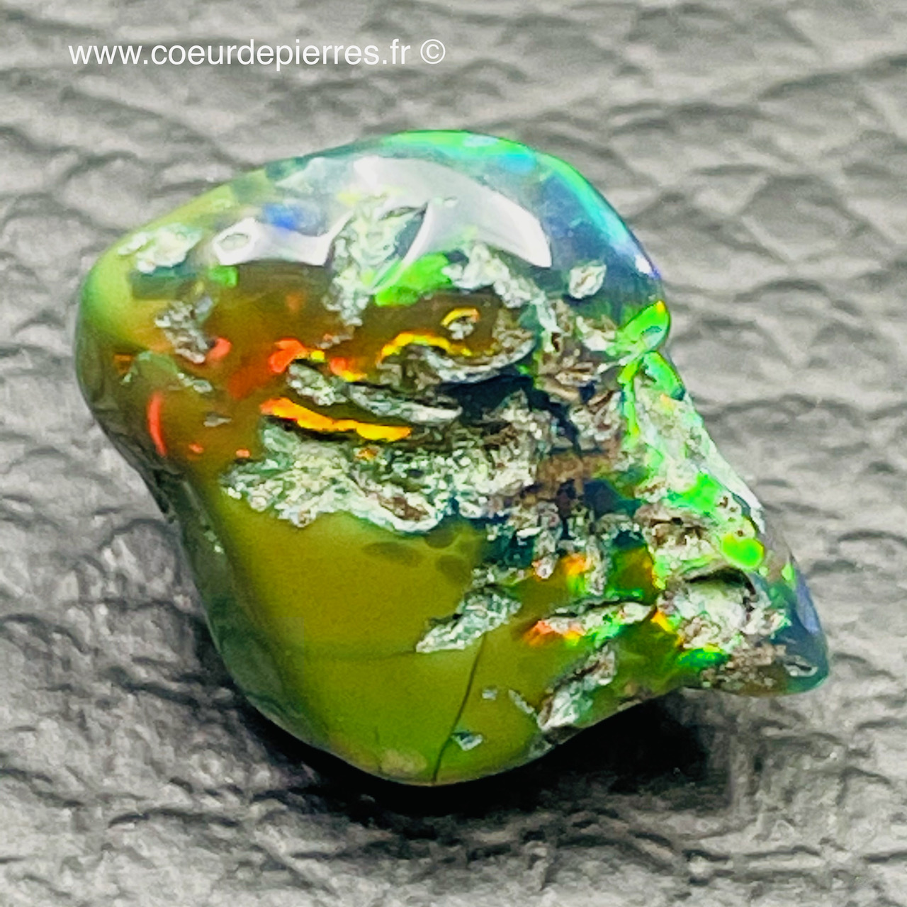 Opale noire Welo, d’Ethiopie de 3,5