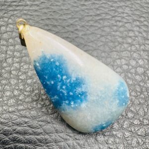 Pendentif Quartz Lazulite
