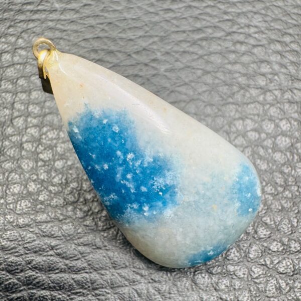 Pendentif Quartz Lazulite