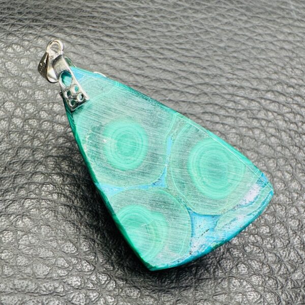 Pendentif en chrysocolle du Pérou (réf c23) – Image 4