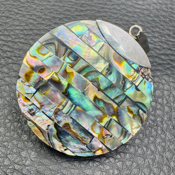Pendentif en Nacre d’Abalone (réf nc6) – Image 2