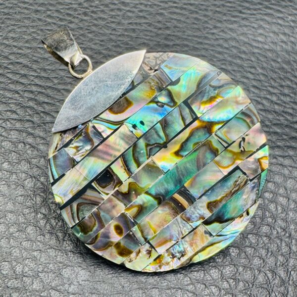 Pendentif en Nacre d’Abalone (réf nc6) – Image 3